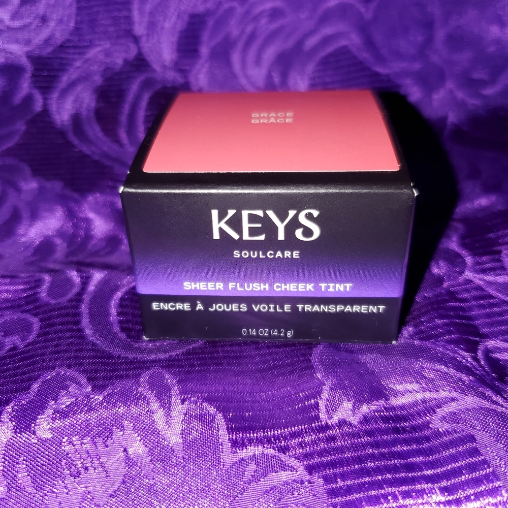 NIB Keys Soulcare Sheer Flush Cheek Tint in Grace